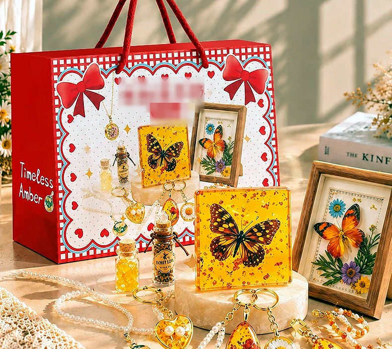 Amber Workshop resin craft kit gift set
